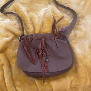 Lucky Brand Hollywood and Vine Leather mini crossbody purse.